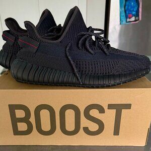 Yeezy 350 Black non reflective stored in original box